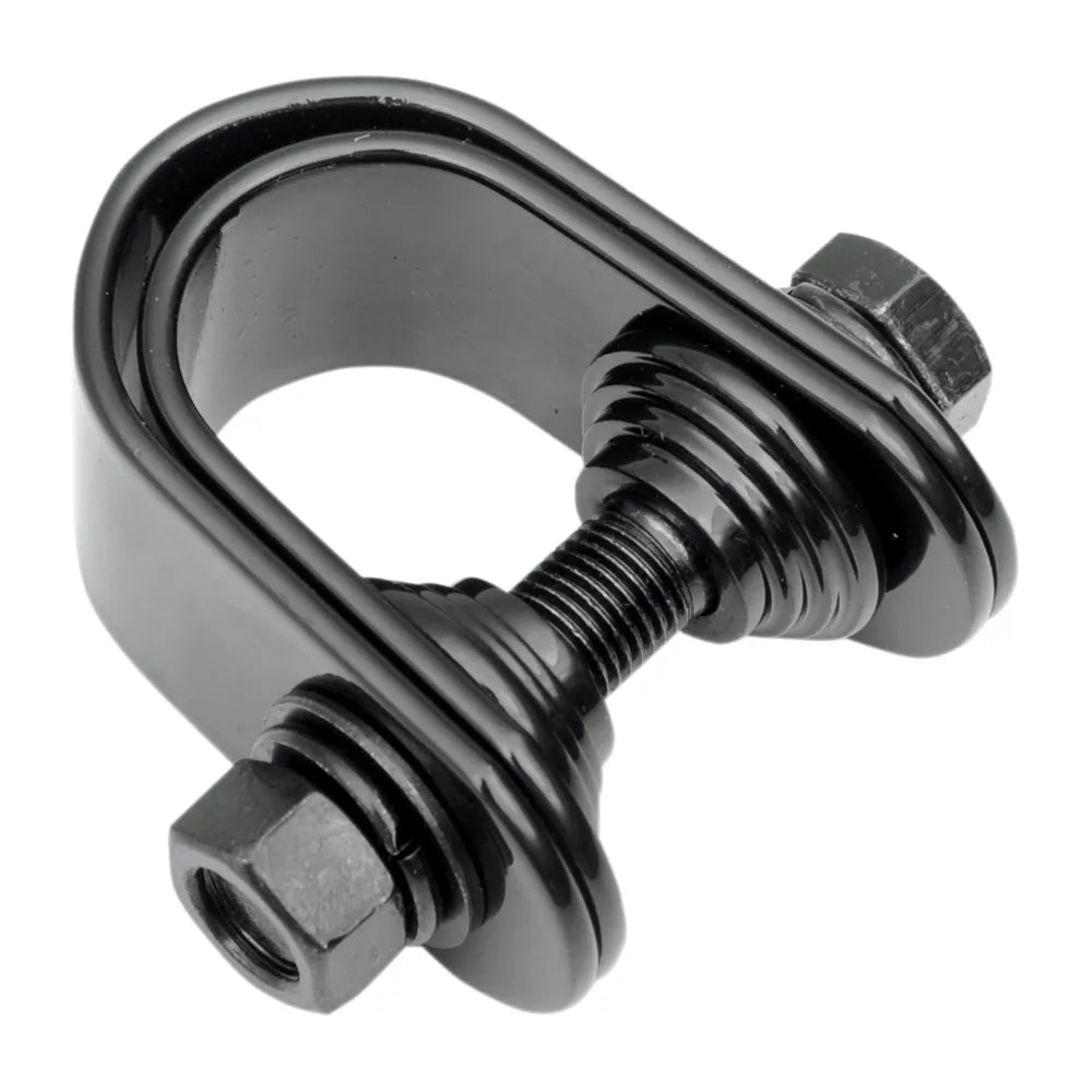 Mini Speedometer/Tachometer Clamp - For 1"/1.25" Tube - Gloss Black