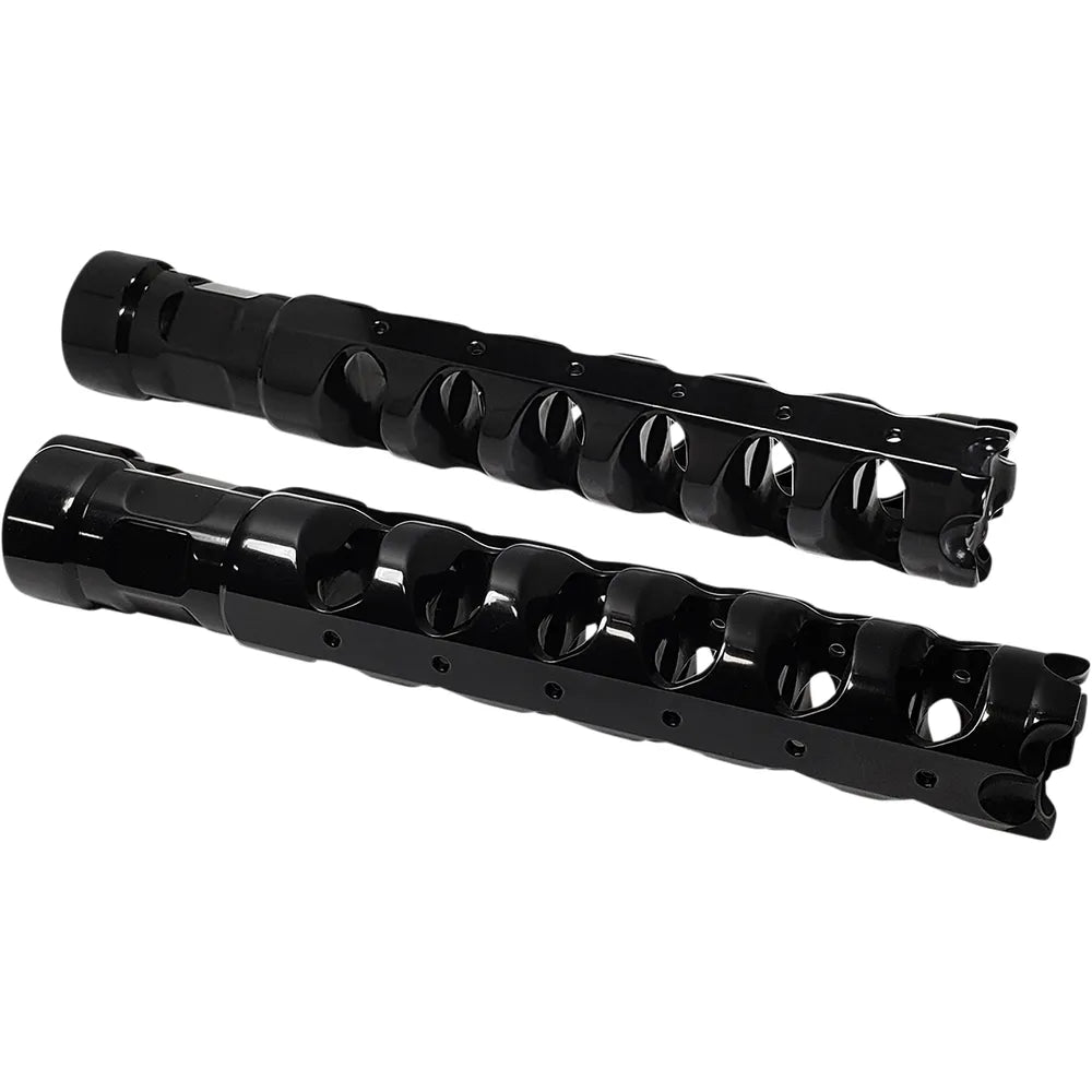 Muzzle Break Footpeg - Black - Rigid
