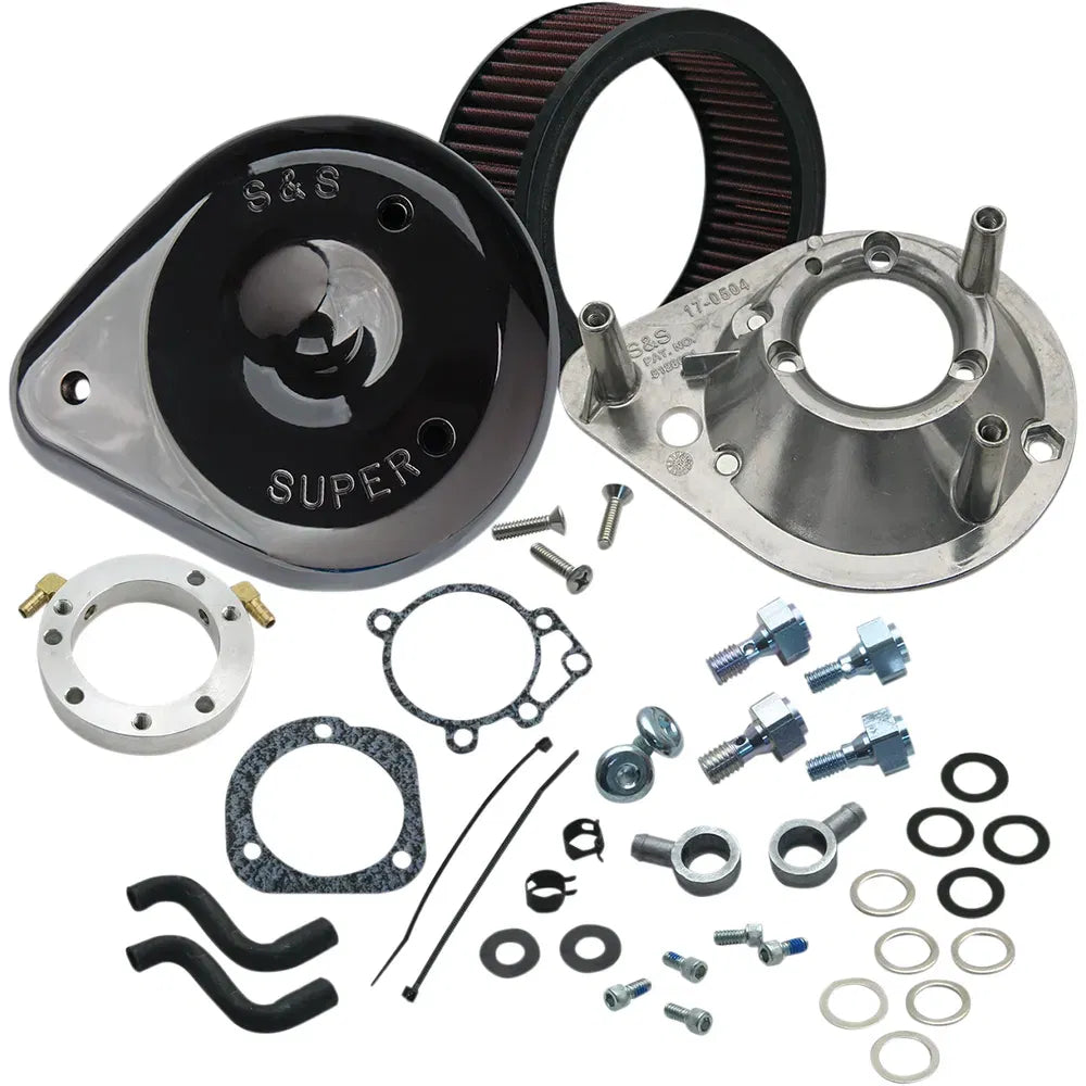 Air Cleaner Twin Cam Tear Drop Gloss Black