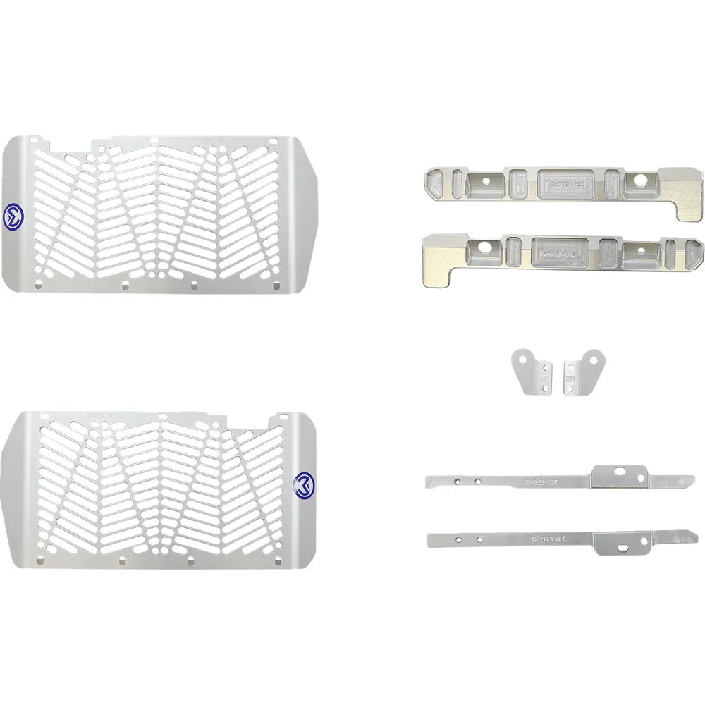Protectores de radiador Billet - Protectores de radiador Billet - Plata - Honda