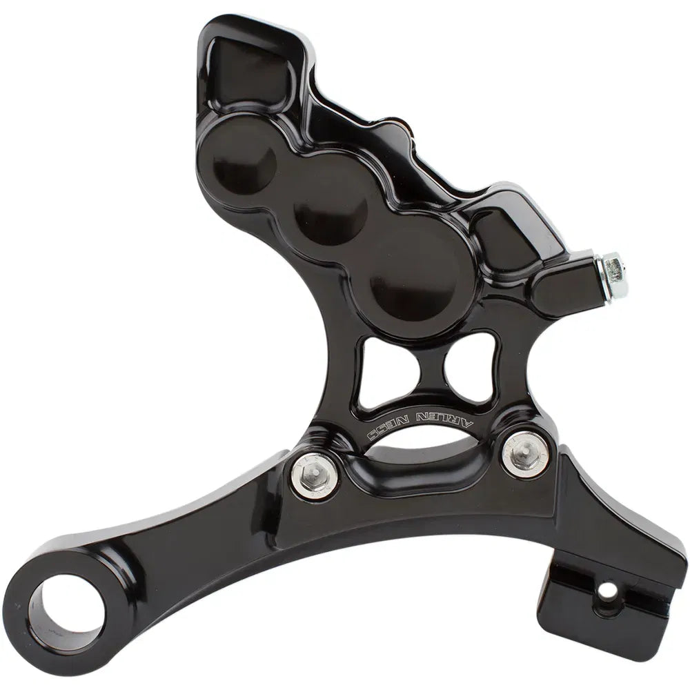 Caliper Trasero 6 Pistones Arlen Ness Negro 11"