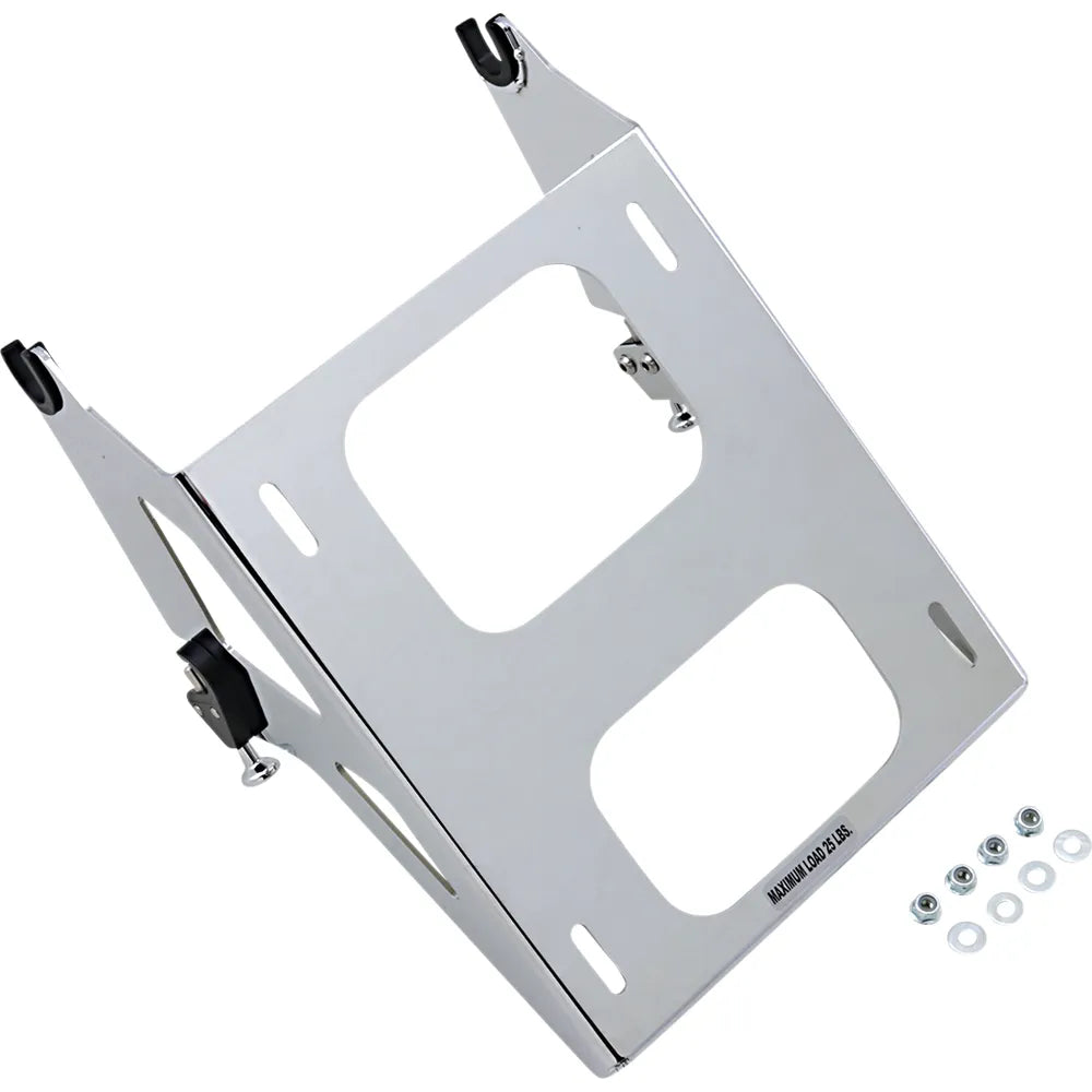 Two Up Tour Pack Mount - Chrome