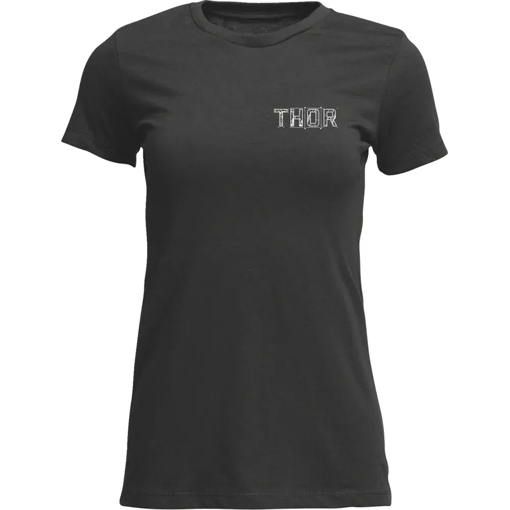 Camiseta con estampado de mujer