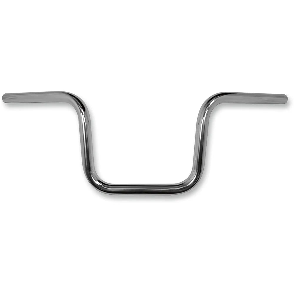 Polished 1" Beater Handlebar w/ 8" Rise