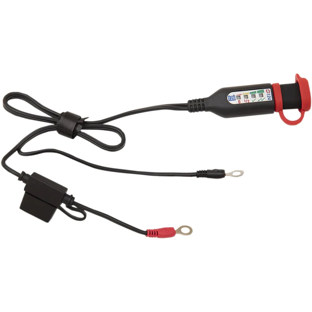 Optimate Permanent Power Lead with Battery/Charge Status - Jar of 20