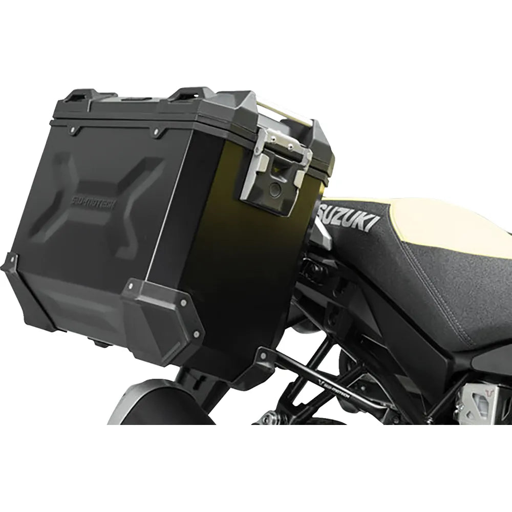 TRAX ADV Aluminum Case System - Black - Suzuki V-Strom 1000 '14-'19