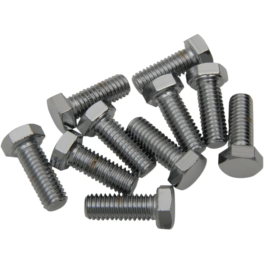 Tornillos de cabeza hexagonal 3/8"-16 x 1-1/4" cromo