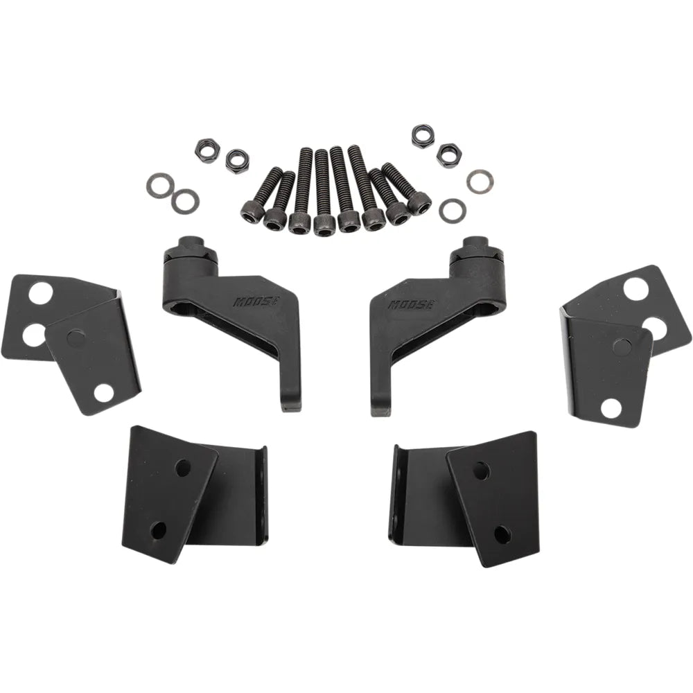 Adaptador de espejo lateral con opción de montaje plano para jaulas antivuelco Polaris Pro-Fit