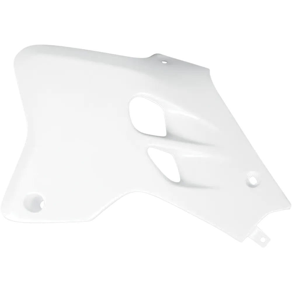 Radiator Shrouds - White - YZ 80