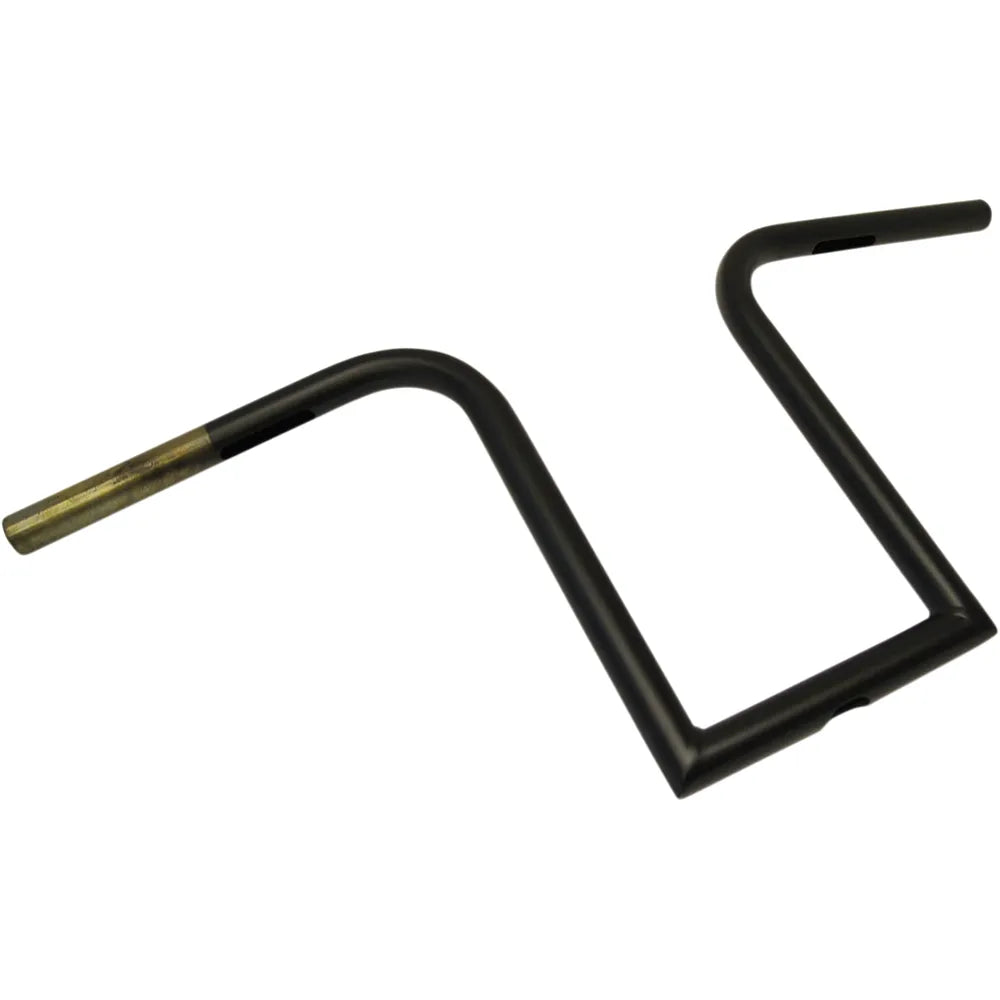 Flat Black 12" Bourbon Ape Hanger Handlebar