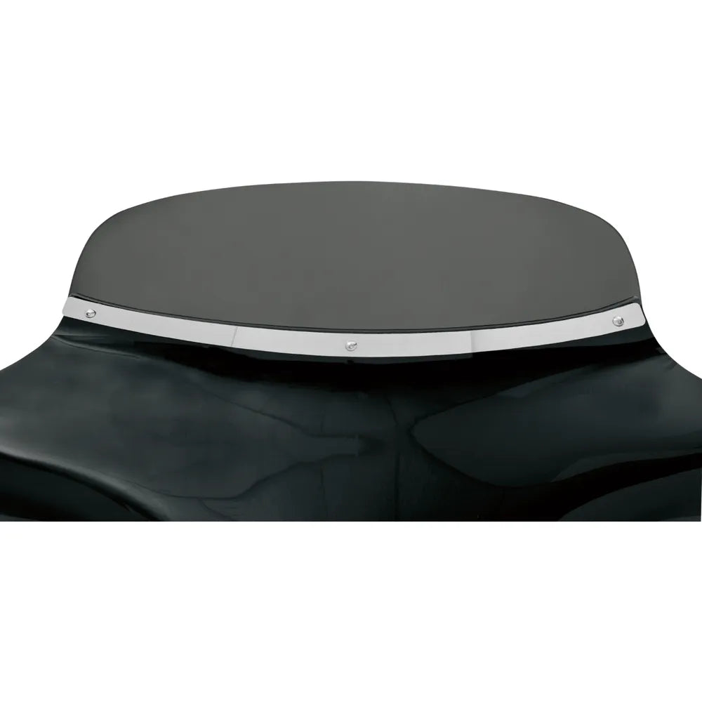 Fairing Windshield Trim - Stainless Steel - Polished - Slotted