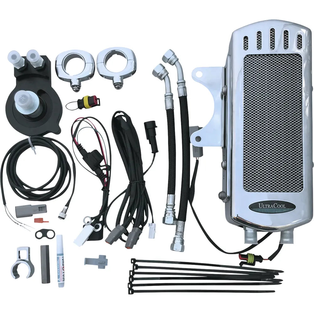 Oil Cooler Kit - Chrome - Side Mount - Sportster16455162
