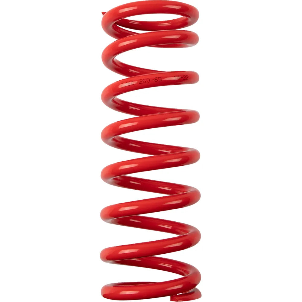 Resorte de choque - Resorte de choque - 64/66 mm OD - 65 n/mm - Rojo