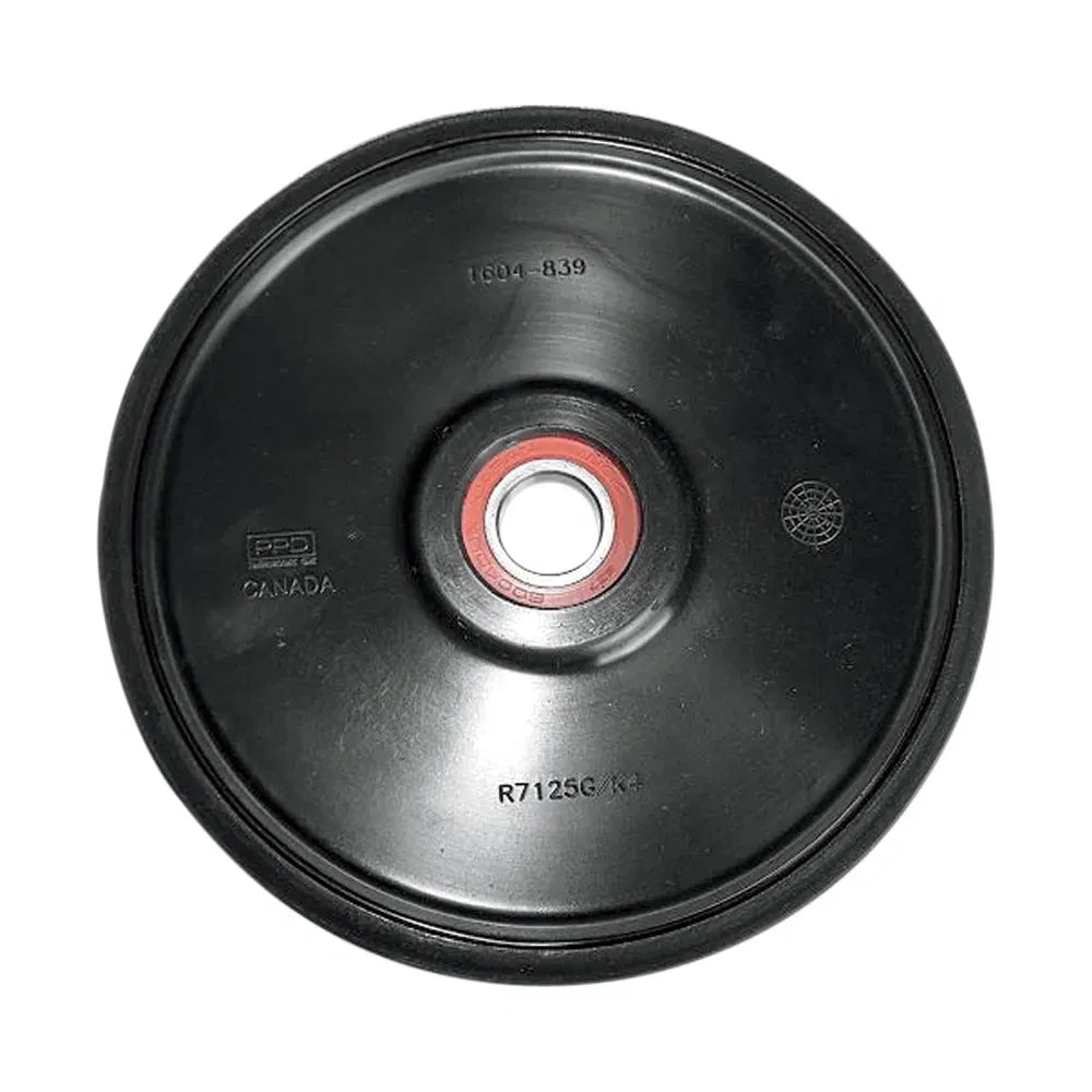 Thin Idler Wheel with Bearing 6004-2RS - Black - Group 5 - 7.125" OD x 20 mm ID
