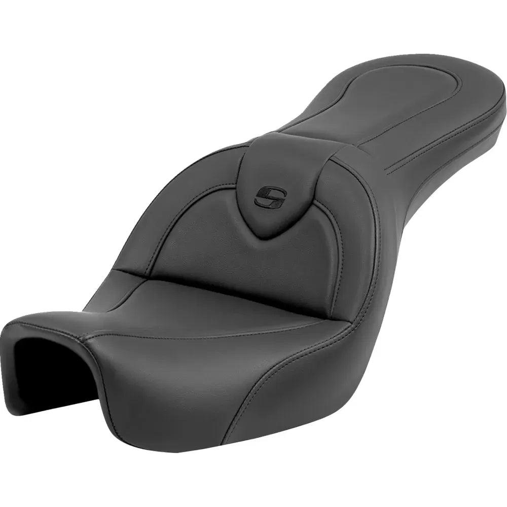 Asiento Saddlemen Roadsofa™ Standard Reach Without Black/Black Stitching FXD '06-'17