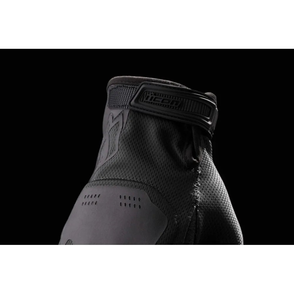 Guantes Icon Hooligan CE Negros