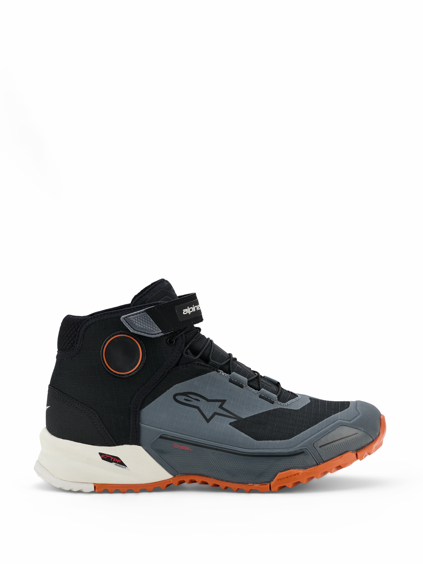 Tenis Alpinestars CR-X Drystar® - Negro/Gris/Óxido