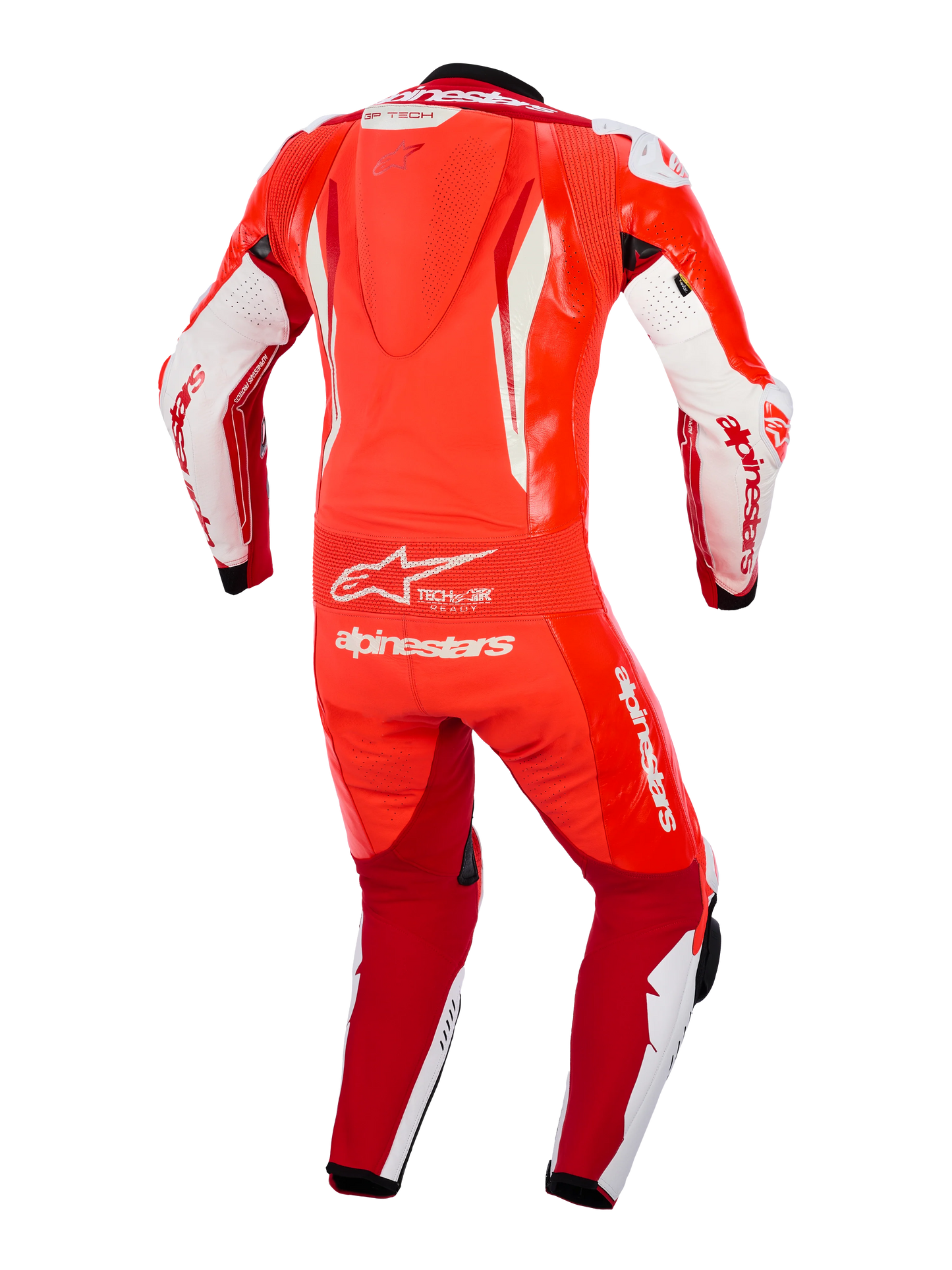 Traje de Piel Alpinestars GP Tech v5 - Rojo
