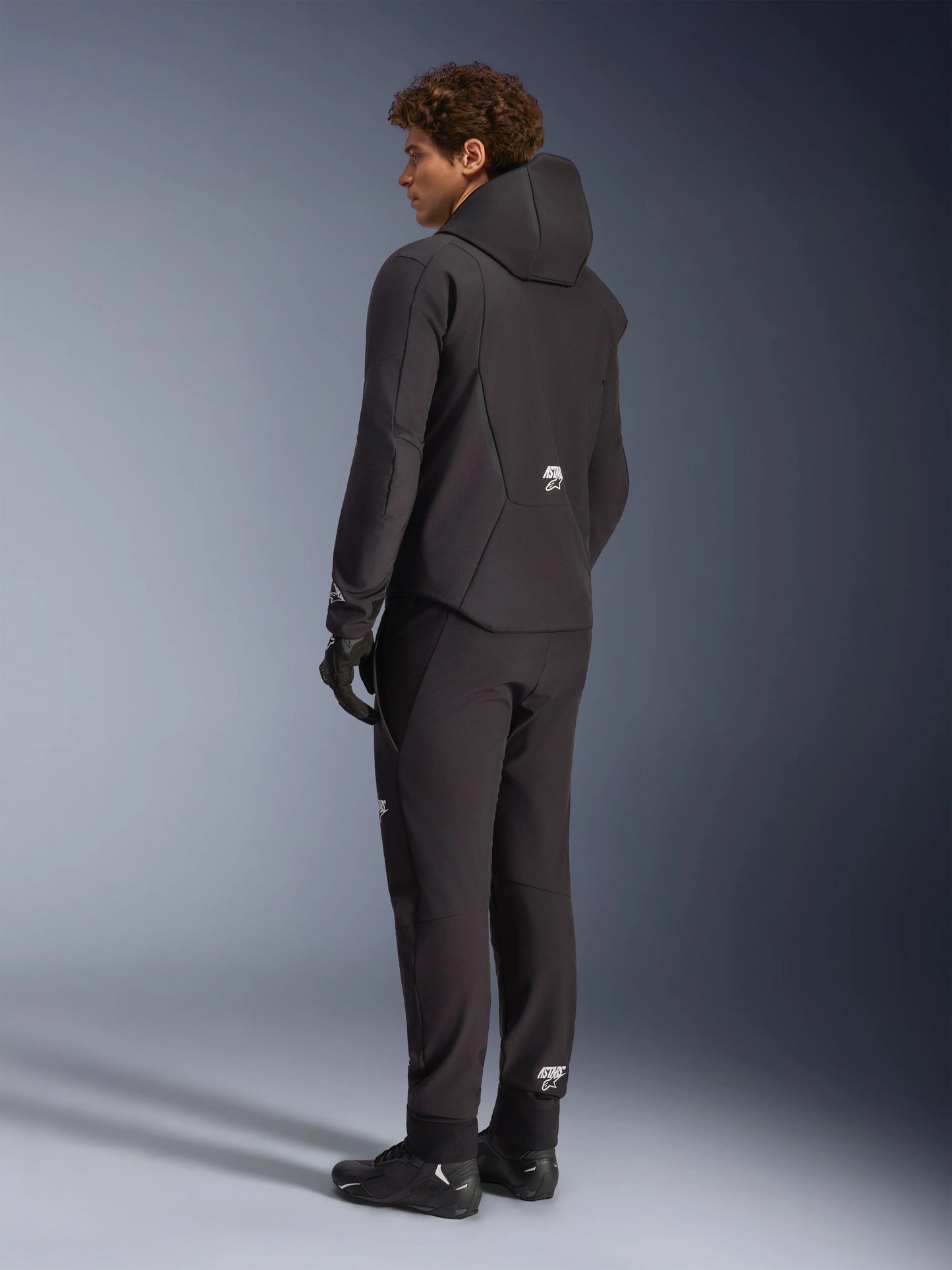 Chamarra Alpinestars Aeroshell WP - Negro