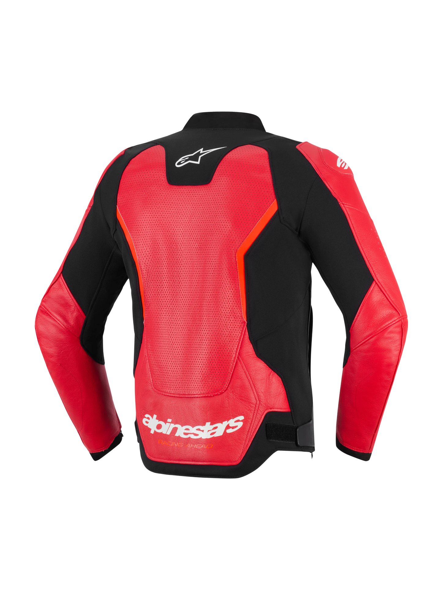 Chamarra de Piel Alpinestars GP Force v2 Airflow - Rojo