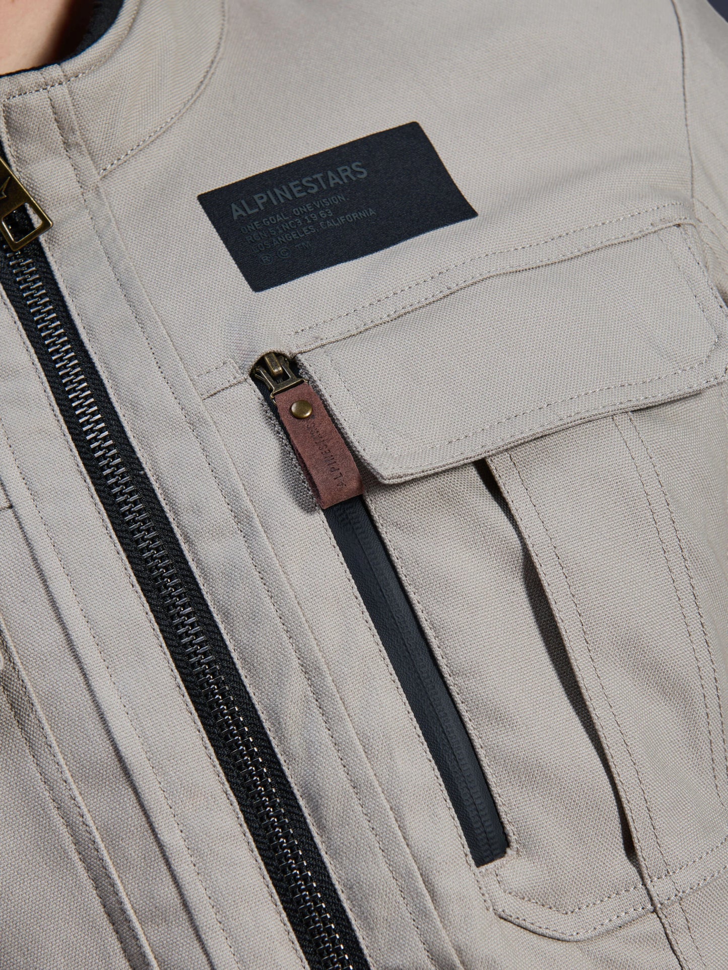 Chamarra Alpinestars Borrego Drystar® - Gris Cálido