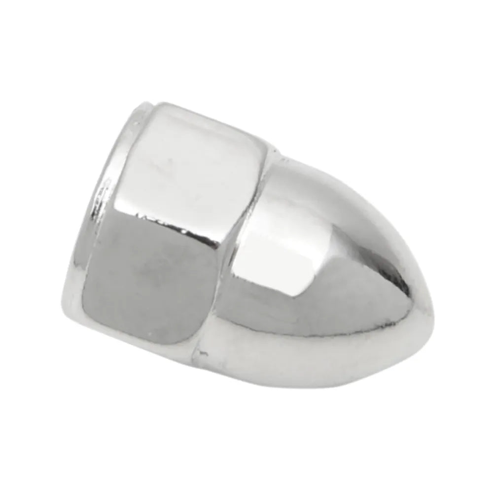 Tuercas bellota #10-32 cromo