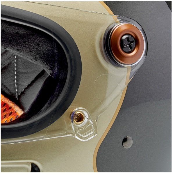 Casco Biltwell Gringo SV Helmet Tracker - Gloss Metallic Champagne/Charcoal