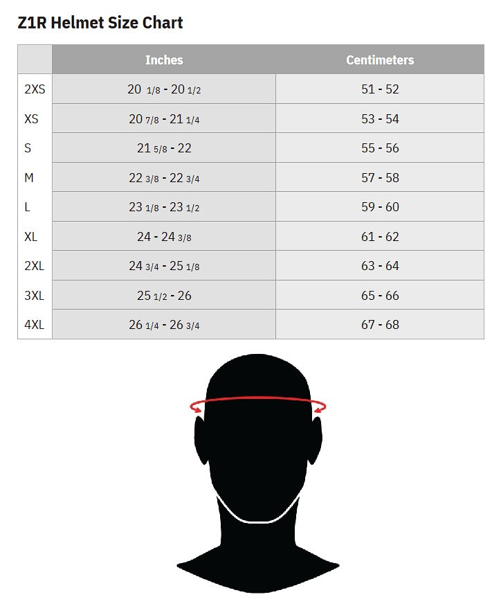 Casco Z1R Road Maxx 2.0 - Negro