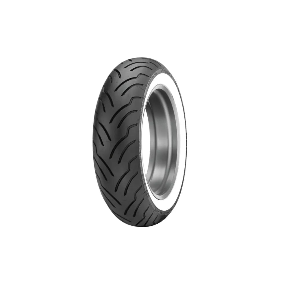 Llanta trasera Dunlop American Elite cara blanca 180/65B16 - 81H