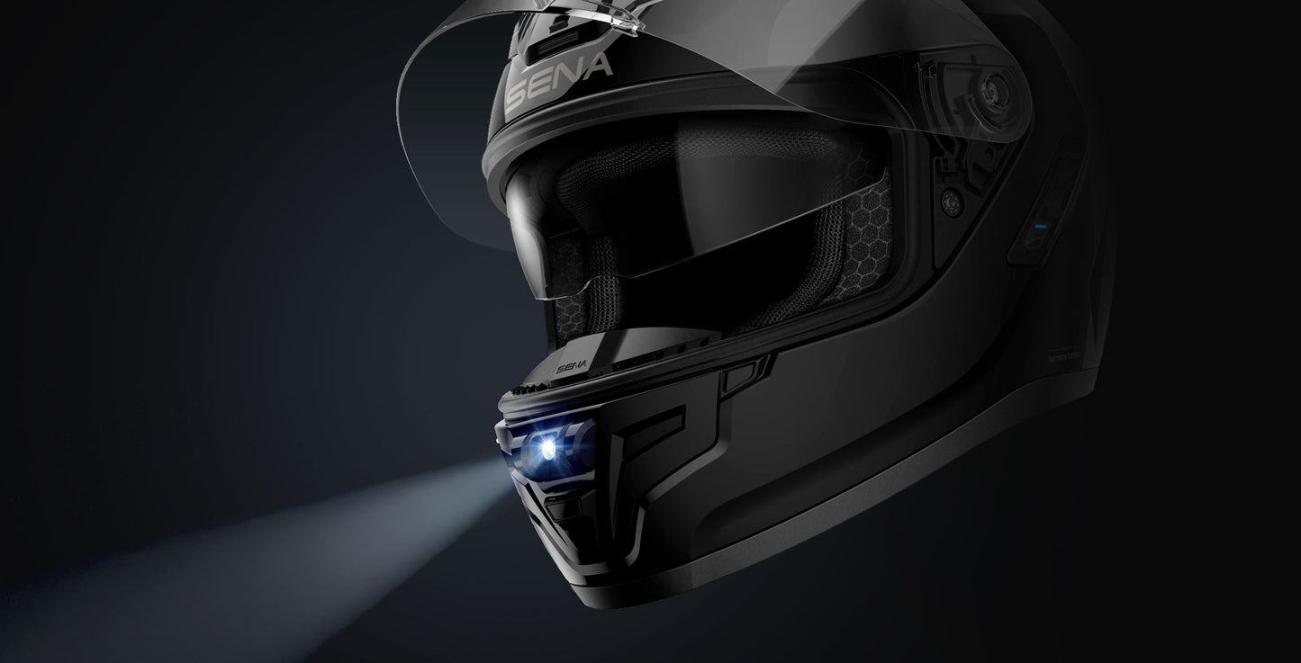 Casco SENA Phantom - blanco