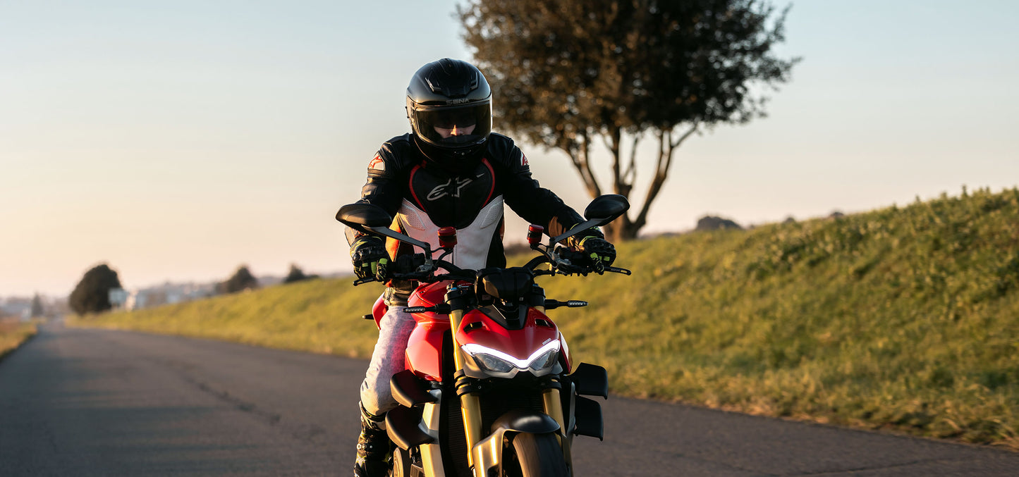 Casco SENA Phantom - blanco