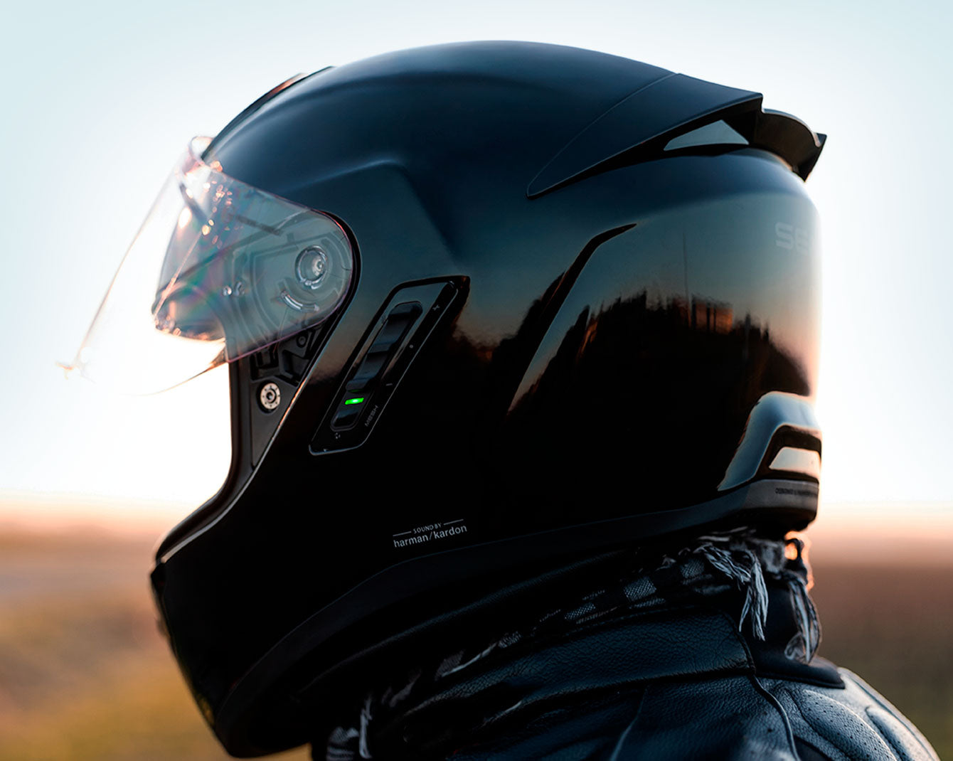 Casco SENA Phantom - blanco