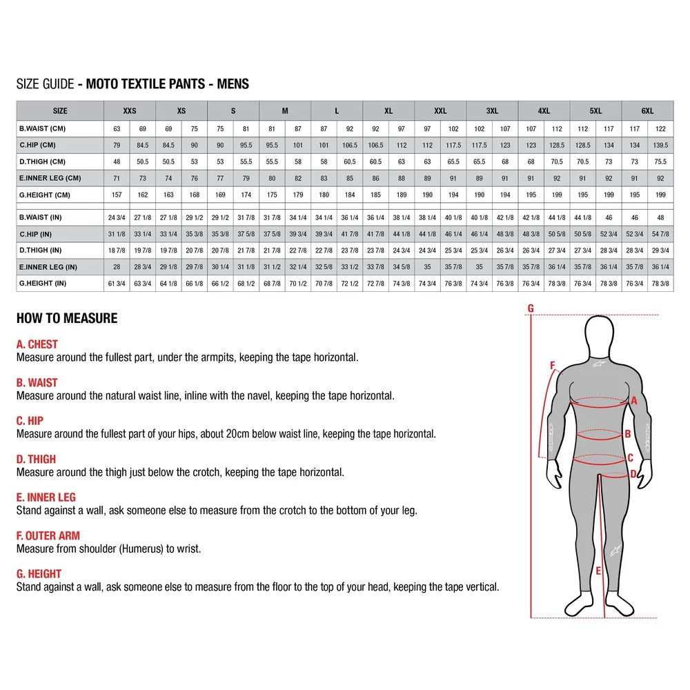 Pantalones Alpinestars Acteon - negro