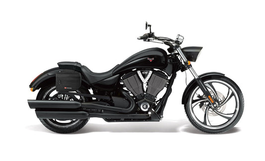 10L - Patriot Small Victory 8 Ball Motocicleta Throw Over Alforjas