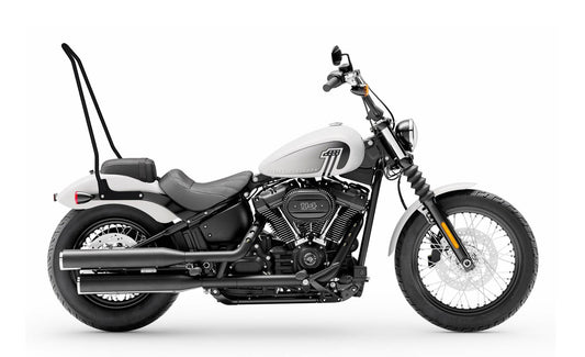 Iron Born Blade 25" Sissy bar para Harley Softail Street Bob Matte Black