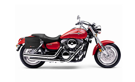 10L - Patriot Small Kawasaki Mean Streak 1500 Throw Over Alforjas