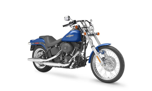 Viking Iron Born Drag Handlebar para Harley Dyna Low Rider FXDL Gloss Black
