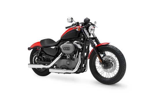 Viking Iron Born Drag Handlebar para Harley Sportster 1200 Nightster XL1200N Gloss Black