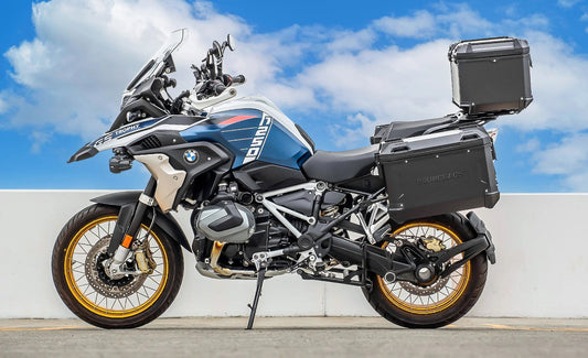 45L - Apex XL BMW R 1250 GS Aluminum Side Cases Black