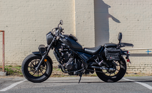 10L - Patriot Small Honda Rebel 300 Throw Over Alforjas