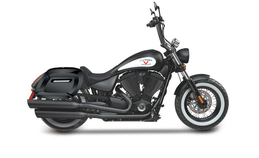 40L - Lamellar Raven Extra Large Victory High Ball Painted Motocicleta Hard Alforjas