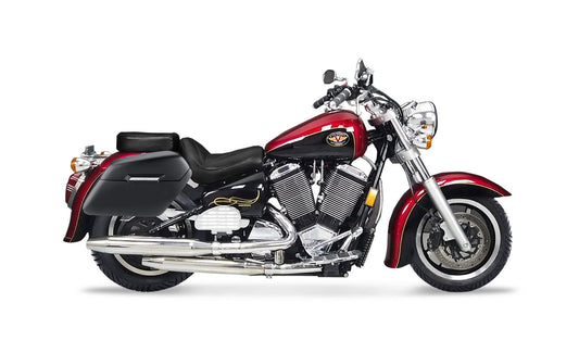 42L - Baldur Extra Large Victory V92C Matte Motocicleta Hard Alforjas