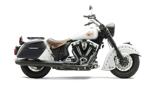 42L - Baldur Extra Large Indian Chief Bomber Matte Motocicleta Hard Alforjas