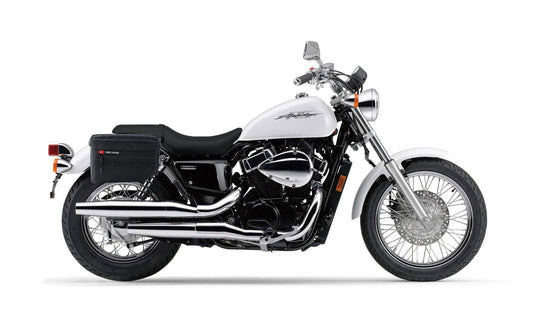 18L - Patriot Medium Honda Shadow 750 RS Motocicleta Throw Over Alforjas