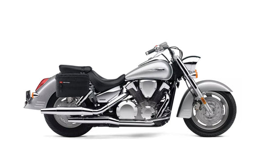 18L - Patriot Medium Honda VTX 1300 S Motocicleta Throw Over Alforjas