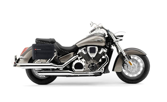 18L - Patriot Medium Honda VTX 1800 S Motocicleta Throw Over Alforjas