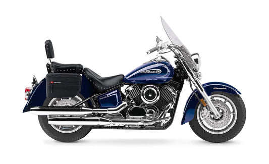 18L - Patriot Medium Yamaha Silverado Motocicleta Throw Over Alforjas