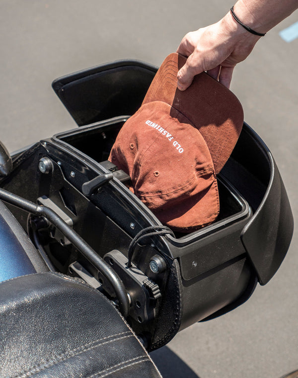 Alforjas desmontables de piel Viking Bags Baelor 28L