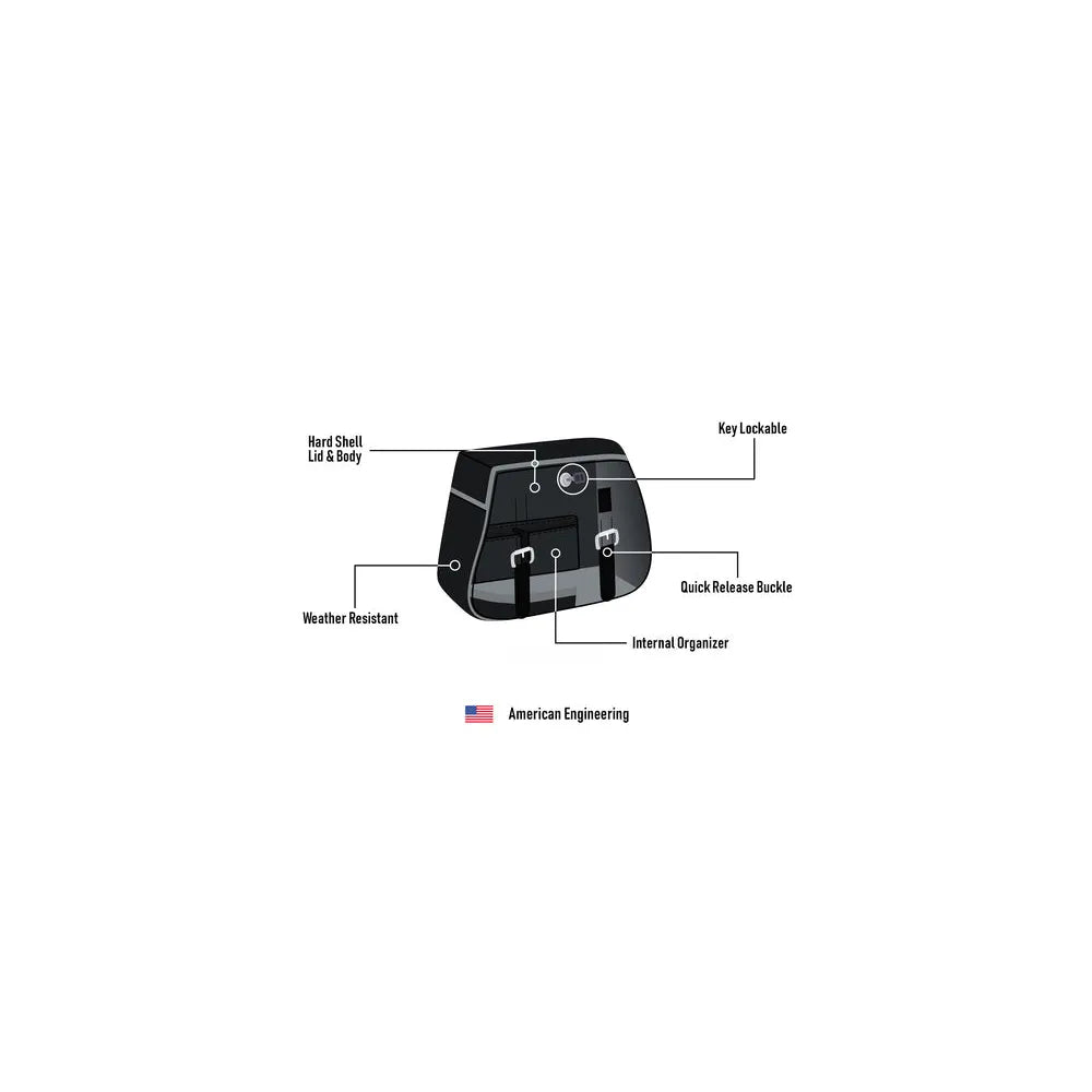 Alforjas de piel Viking Bags SpiritBlade Indian Scout Bobber Sixty - 25L
