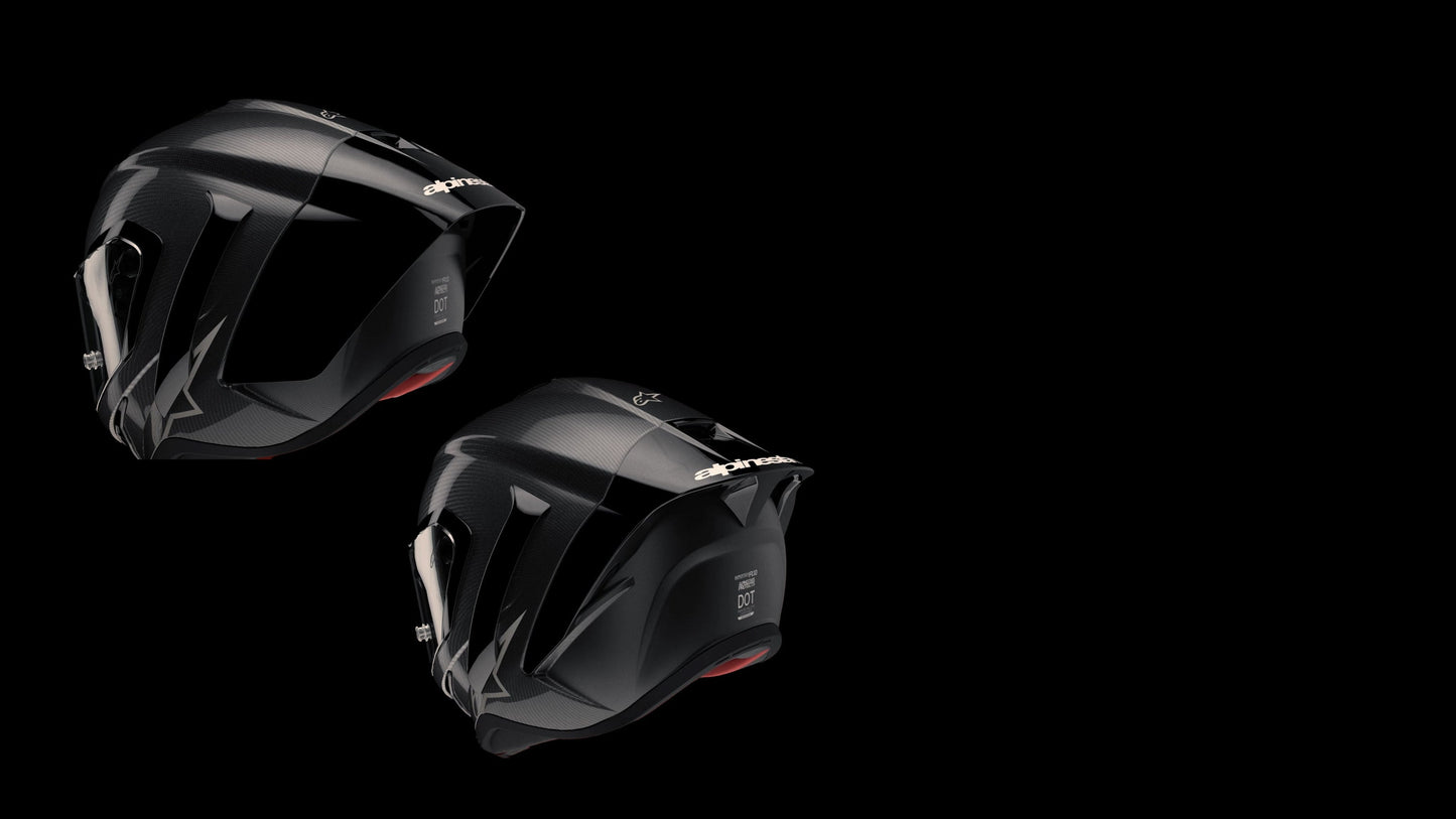Casco Supertech R10 - Team - Element Carbono/Plata/Negro